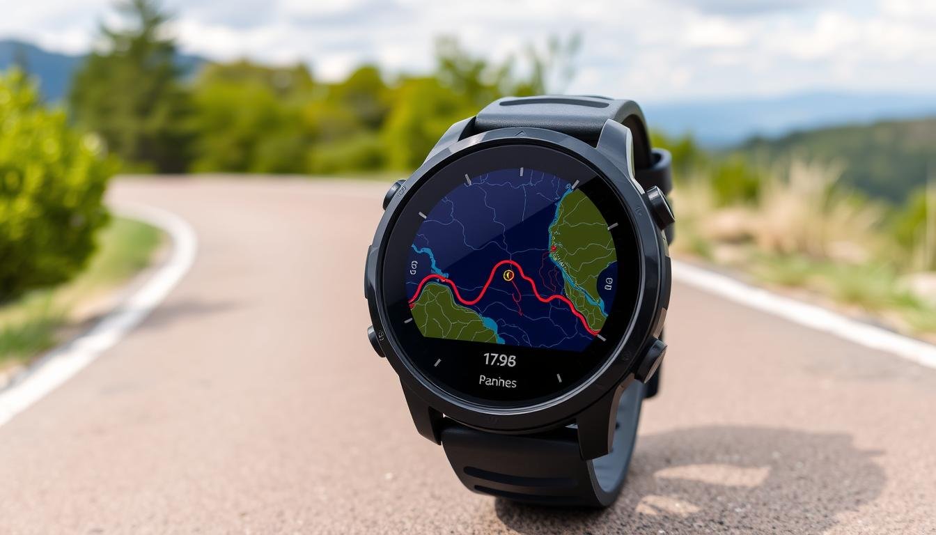 Accurate tracking and mapping with GPS running watches